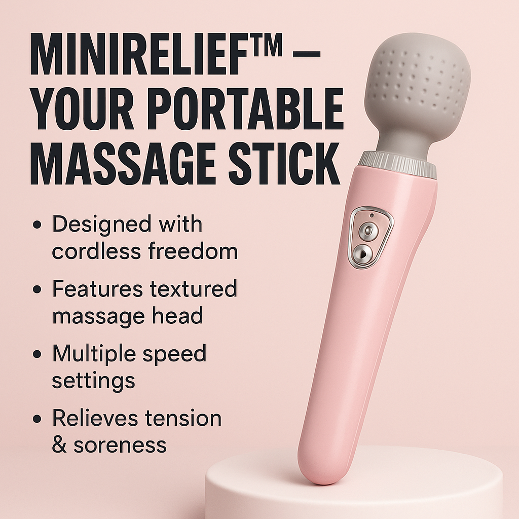 MiniRelief™ – Your Portable Massage Stick