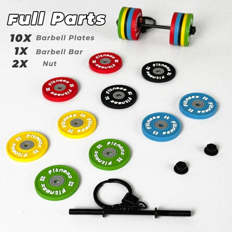 DIY Barbell Keychain – Build-Your-Own Mini Barbell