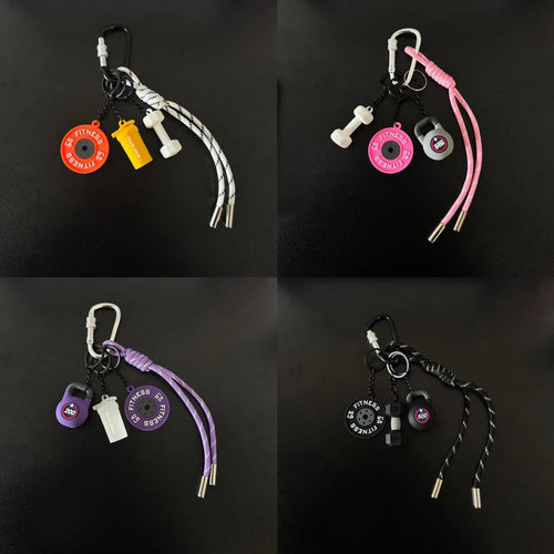 Y2K Mini Charm Keychain — Sport & Style To-Go