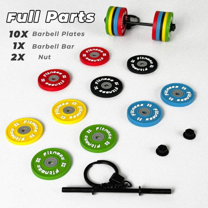 DIY Barbell Keychain – Build-Your-Own Mini Barbell
