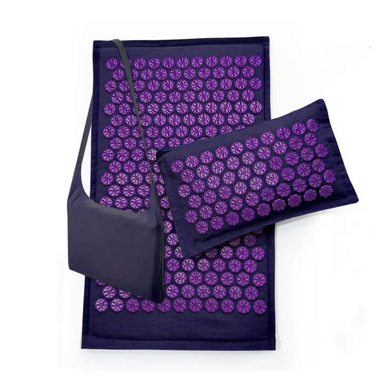 AcuRelax™ – Shiatsu Acupressure Mat & Pillow Set