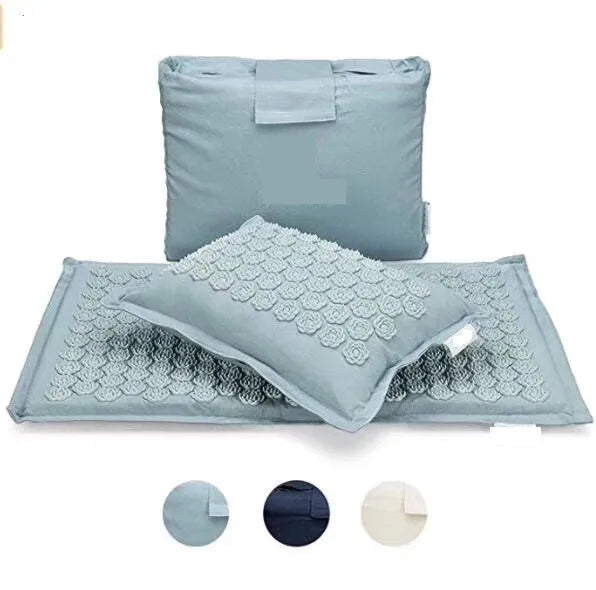 AcuRelax™ – Shiatsu Acupressure Mat & Pillow Set