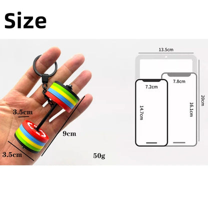 DIY Barbell Keychain – Build-Your-Own Mini Barbell