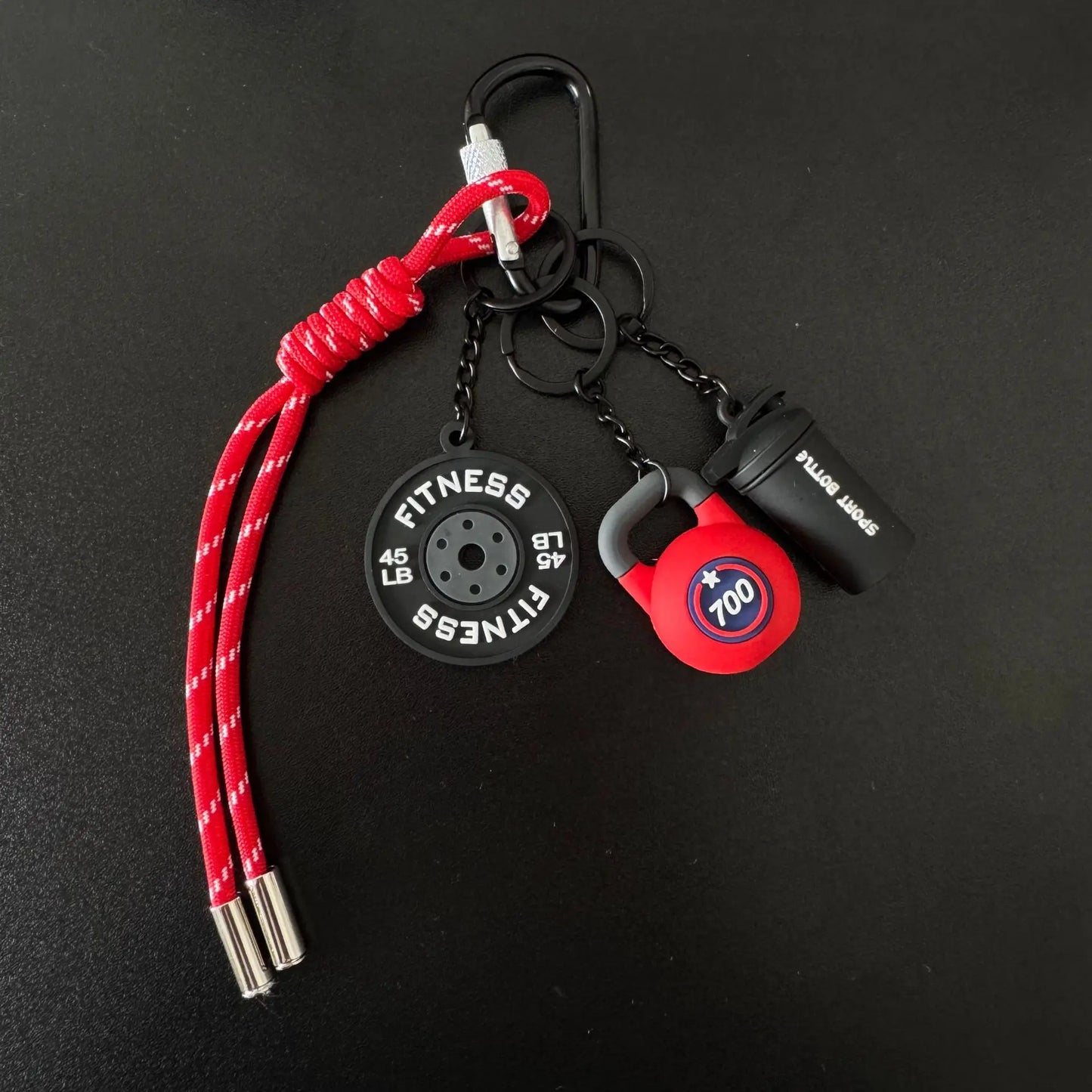Y2K Mini Charm Keychain — Sport & Style To-Go
